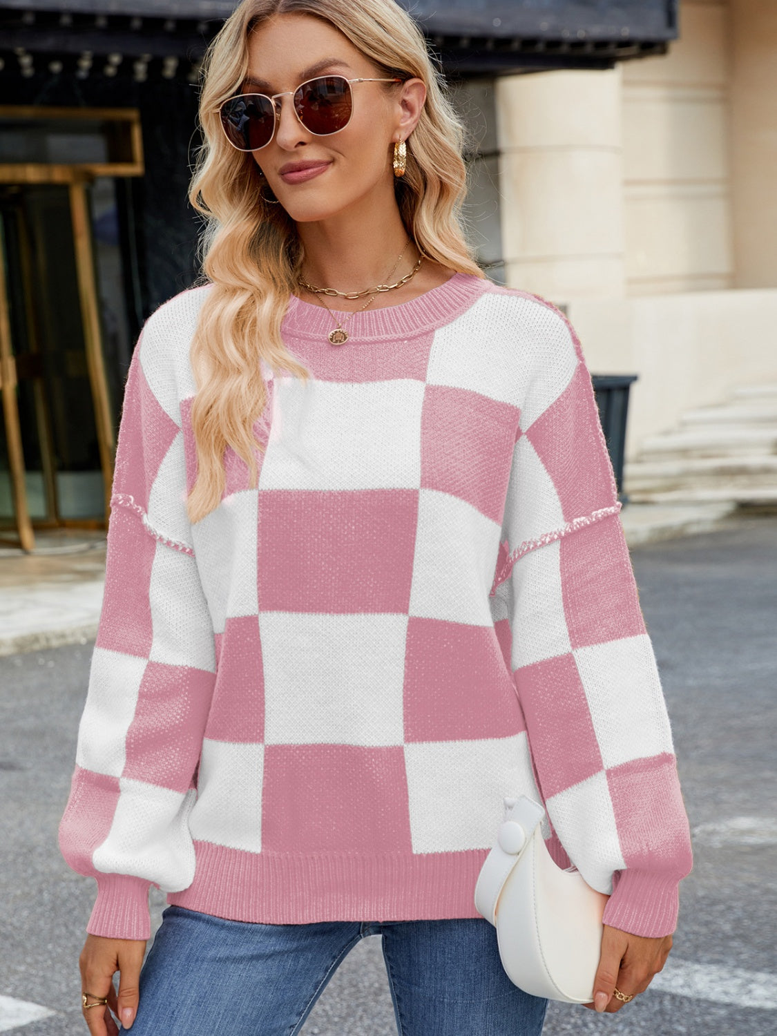 The Retro Check Pullover