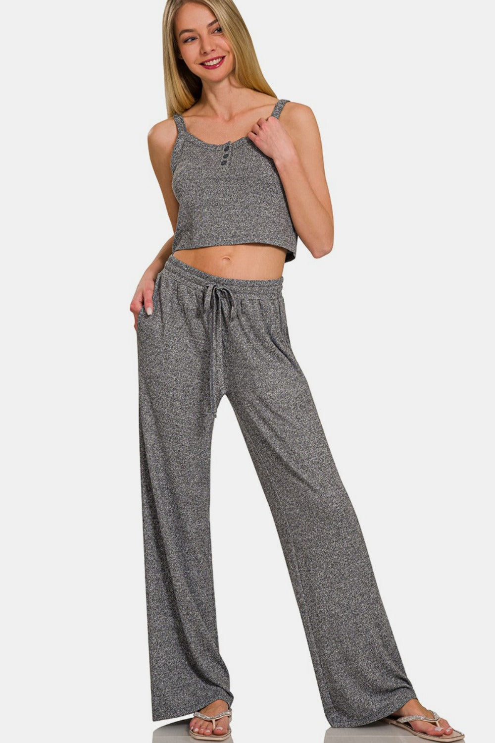 Zenana Easy Street Pant