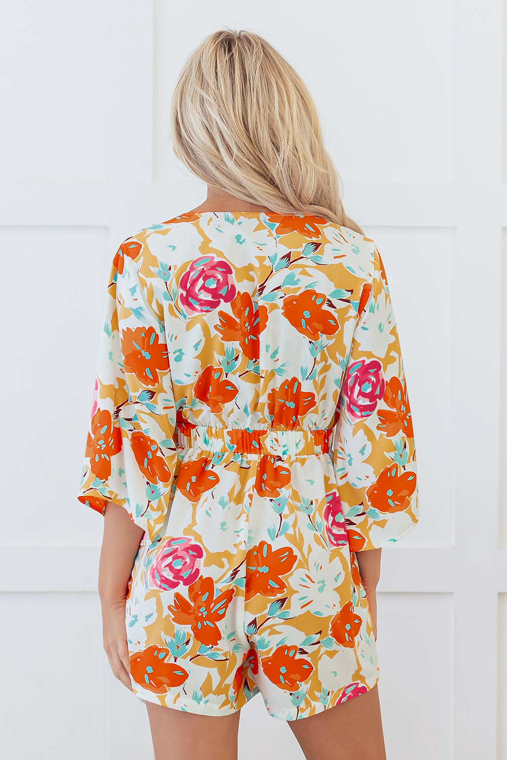 The Sunset Bloom Romper