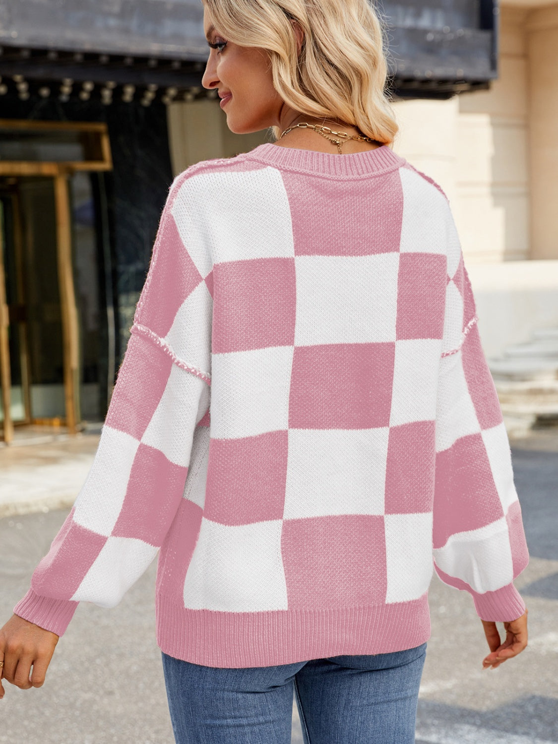 The Retro Check Pullover