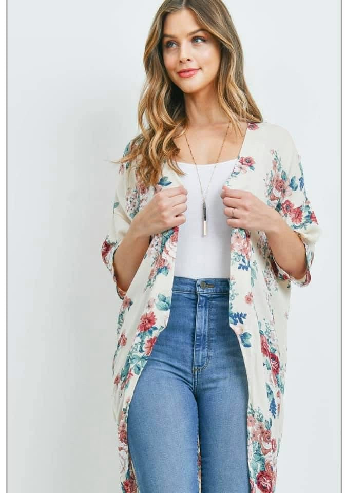 Floral Cardigan